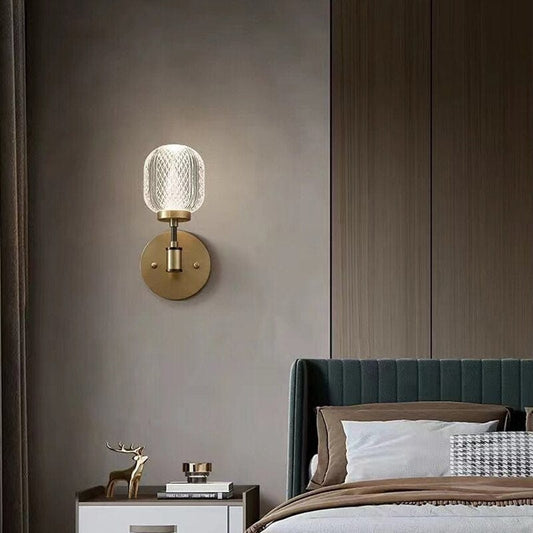 Antique Crystal Acrylic Wall Lamp