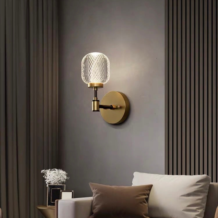 Antique Crystal Acrylic Wall Lamp